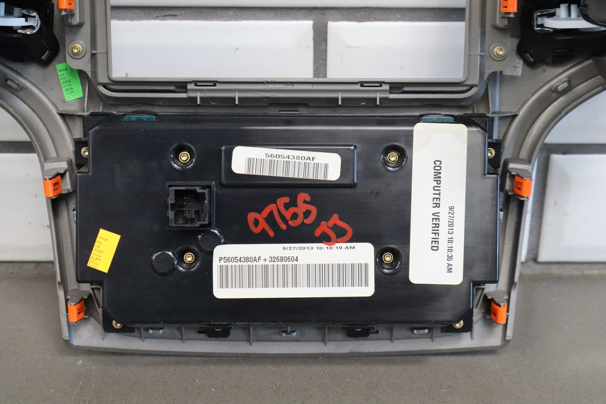 2014 Jeep Grand Cherokee Radio Bezel OEM