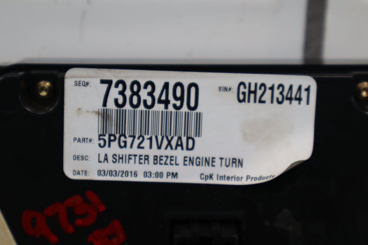 2015-16 Challenger Hellcat Climate Control Panel SRT LAUNCH 68185187AB