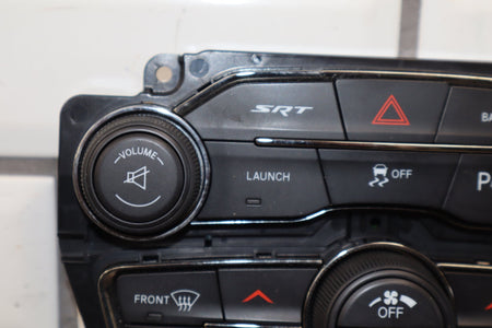 2015-16 Challenger Hellcat Climate Control Panel SRT LAUNCH 68185187AB