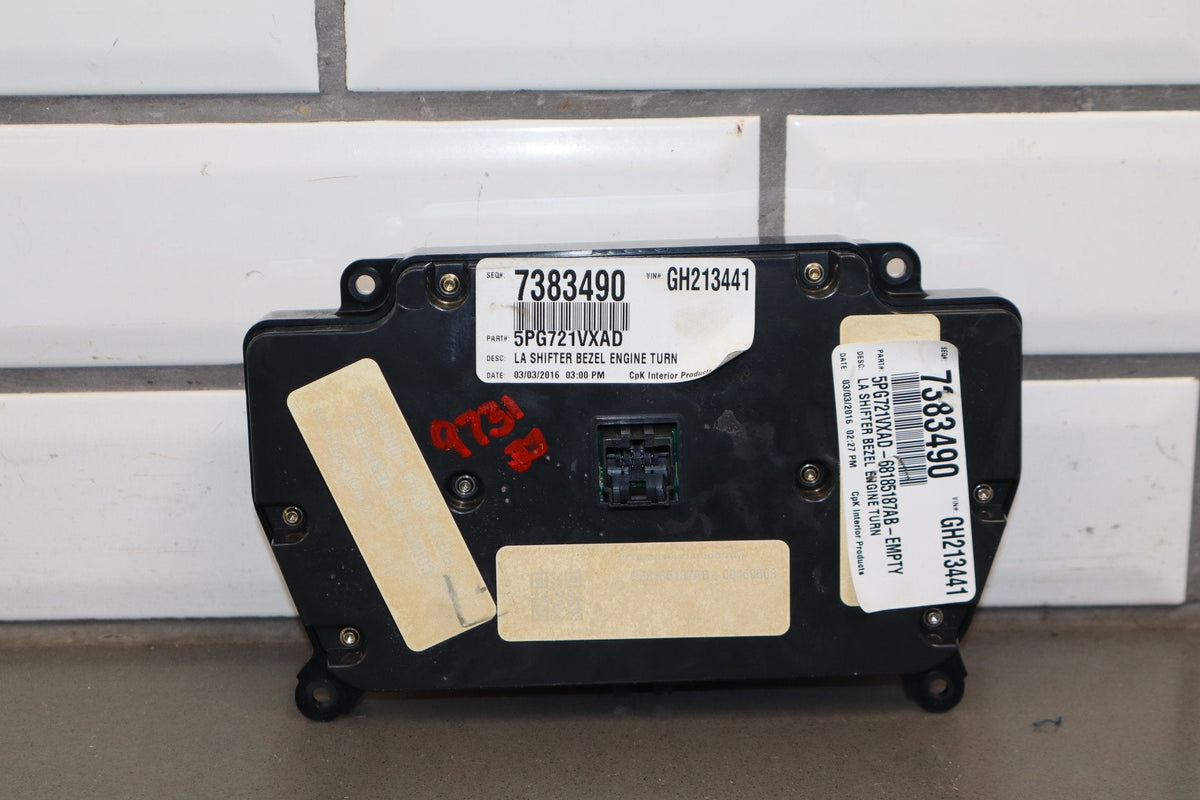2015-16 Challenger Hellcat Climate Control Panel SRT LAUNCH 68185187AB
