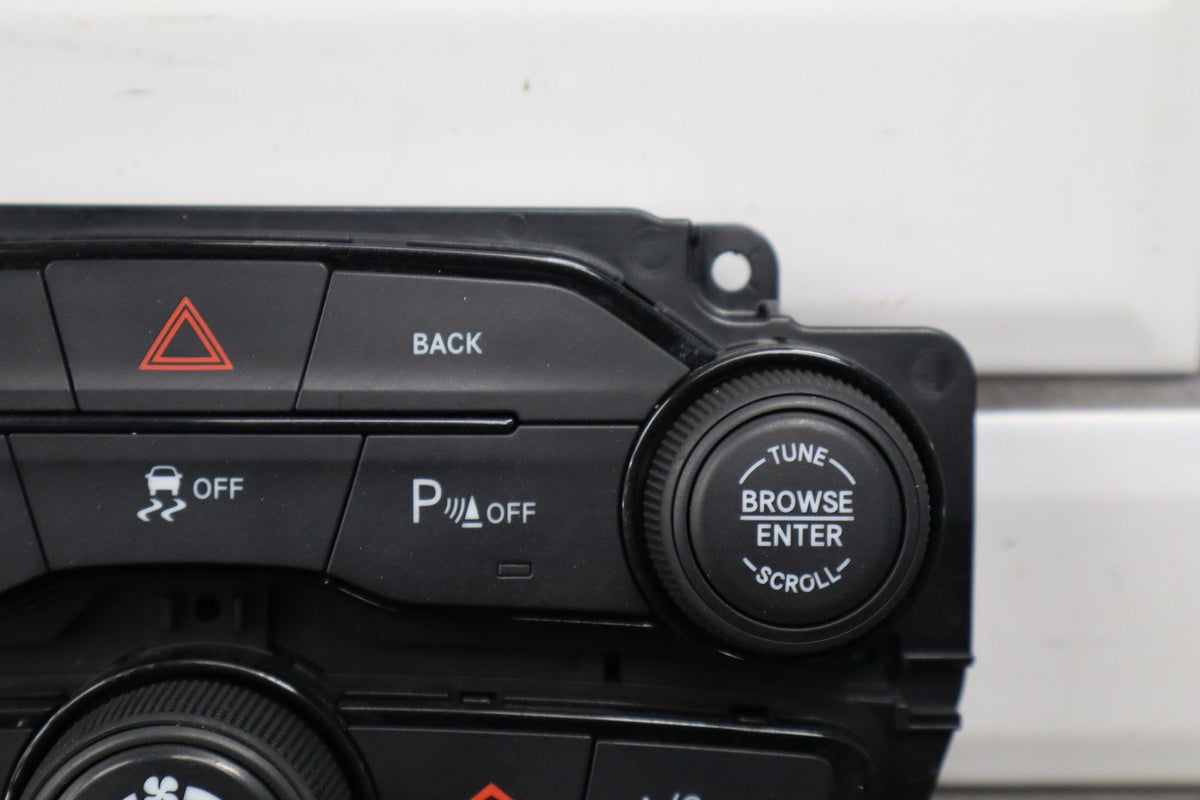 2015-16 Challenger Scat Pack Climate Control Panel Super Track 68184927AB