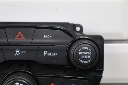 2015-16 Challenger Scat Pack Climate Control Panel Super Track 68184927AB