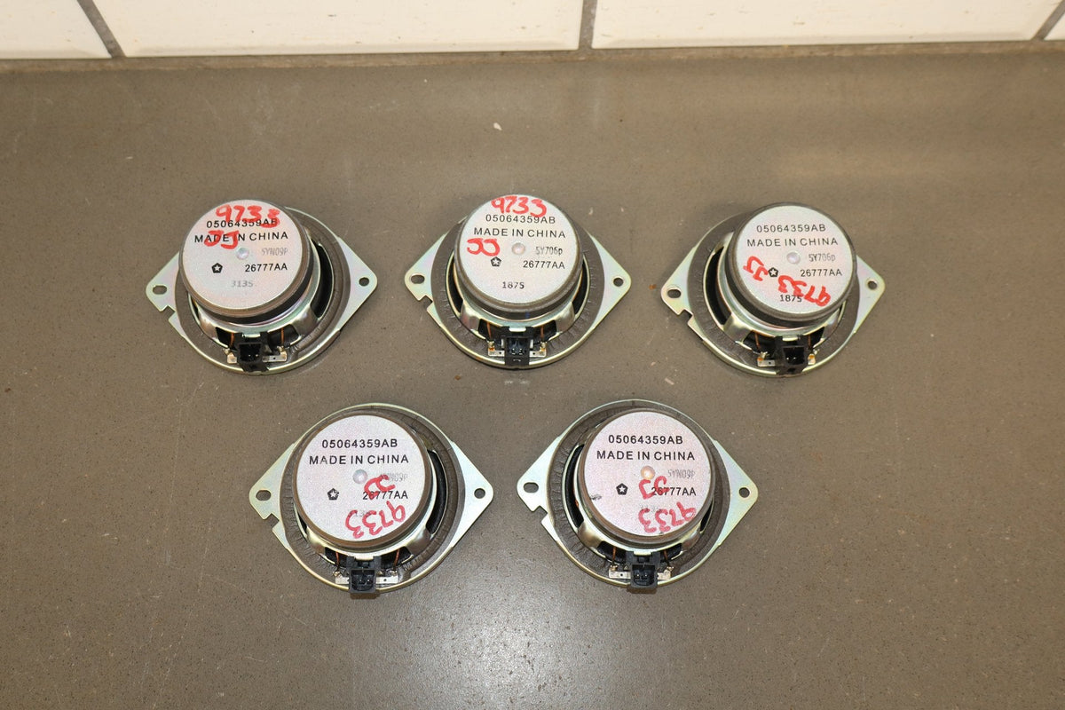 2015-18 Dodge Challenger Alpine Speaker Set 10pc Tested