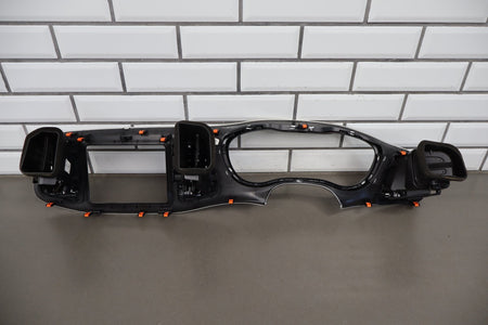 2015-18 Dodge Challenger Cluster Radio Bezel Brushed Aluminum SRT Scat Pack