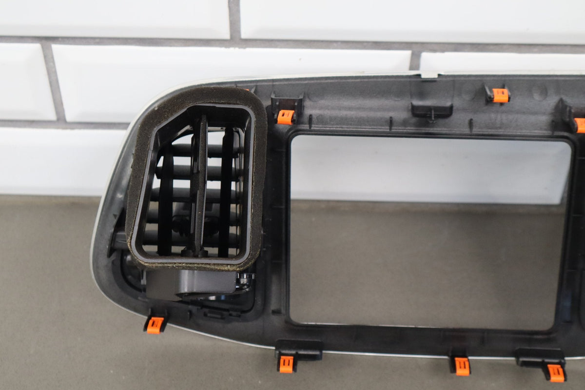 2015-18 Dodge Challenger Cluster Radio Bezel Brushed Aluminum SRT Scat Pack