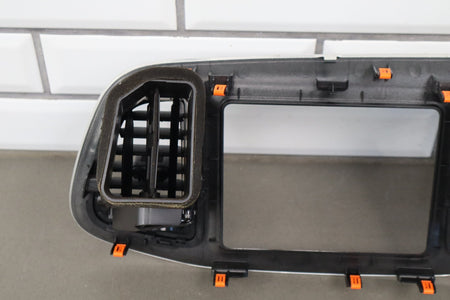 2015-18 Dodge Challenger Cluster Radio Bezel Brushed Aluminum SRT Scat Pack