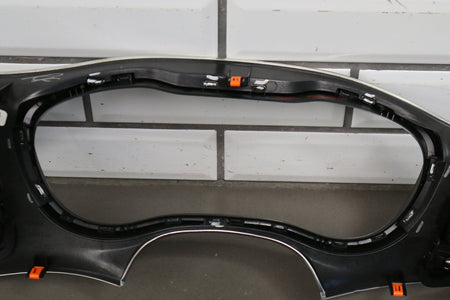 2015-18 Dodge Challenger Cluster Radio Bezel Brushed Aluminum SRT Scat Pack