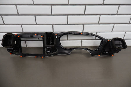 2015-18 Dodge Challenger SRT Hellcat Cluster Radio Bezel Brushed OEM