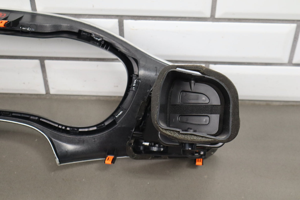 2015-18 Dodge Challenger SRT Hellcat Cluster Radio Bezel Brushed OEM