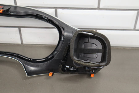 2015-18 Dodge Challenger SRT Hellcat Cluster Radio Bezel Brushed OEM