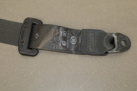 2015-19 Dodge Challenger Rear Seat Belt Set Black X9 3pc