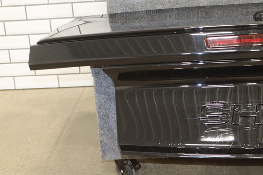 2015 - 2022 Ford Mustang Convertible Trunk/Decklid with Spoiler (Shadow Black G1)