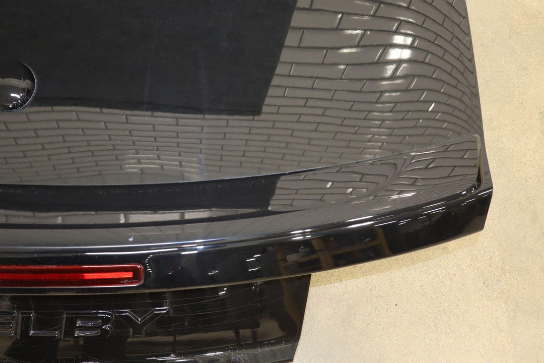 2015 - 2022 Ford Mustang Convertible Trunk/Decklid with Spoiler (Shadow Black G1)