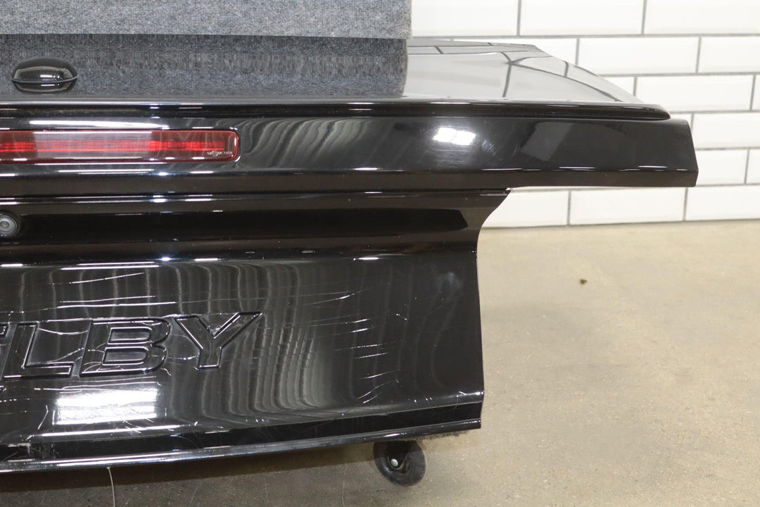 2015 - 2022 Ford Mustang Convertible Trunk/Decklid with Spoiler (Shadow Black G1)
