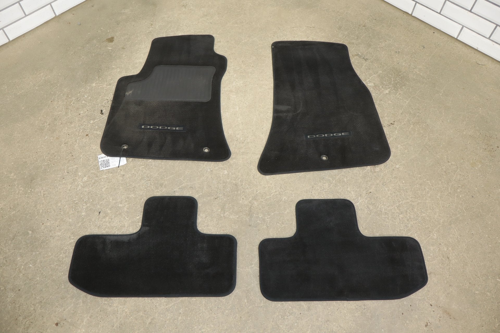 2015-2023 Dodge Challenger Floor Mats OEM Black