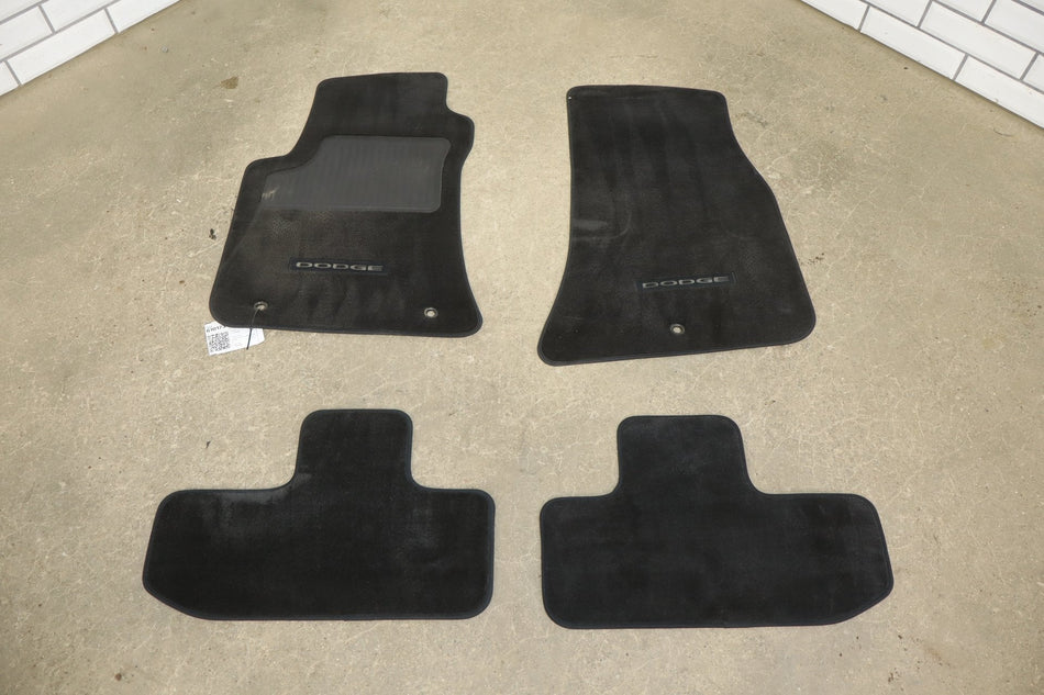 2015-2023 Dodge Challenger Floor Mats OEM Black