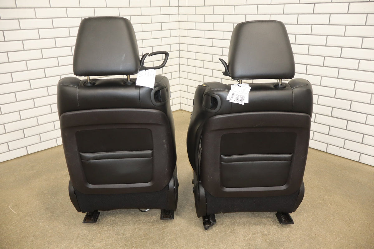 2015-2023 Dodge Challenger Scat Pack Shaker Leather/Alcantara Seat Set Black