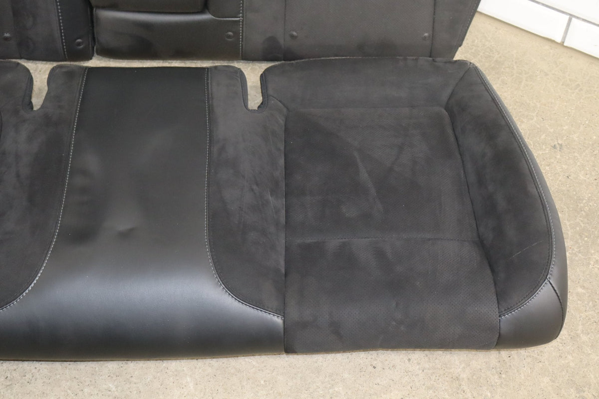 2015-2023 Dodge Challenger Scat Pack Shaker Leather/Alcantara Seat Set Black