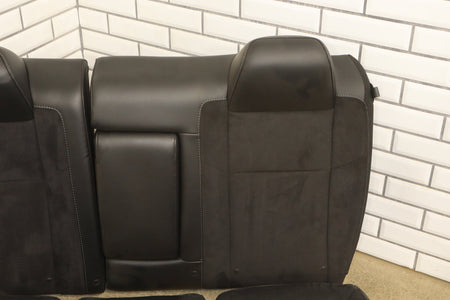 2015-2023 Dodge Challenger Scat Pack Shaker Leather/Alcantara Seat Set Black