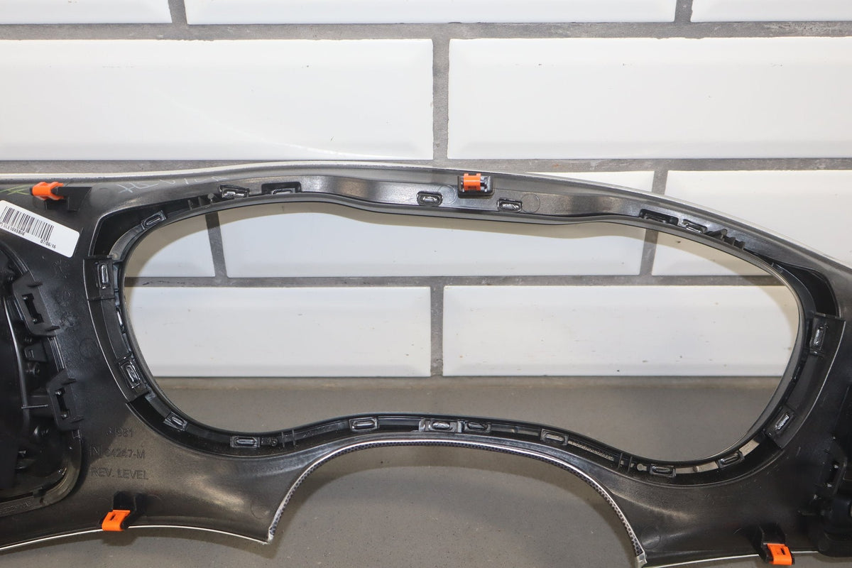 2015-2023 Dodge Challenger SRT/Hellcat Carbon Fiber Look Speedometer Radio Bezel