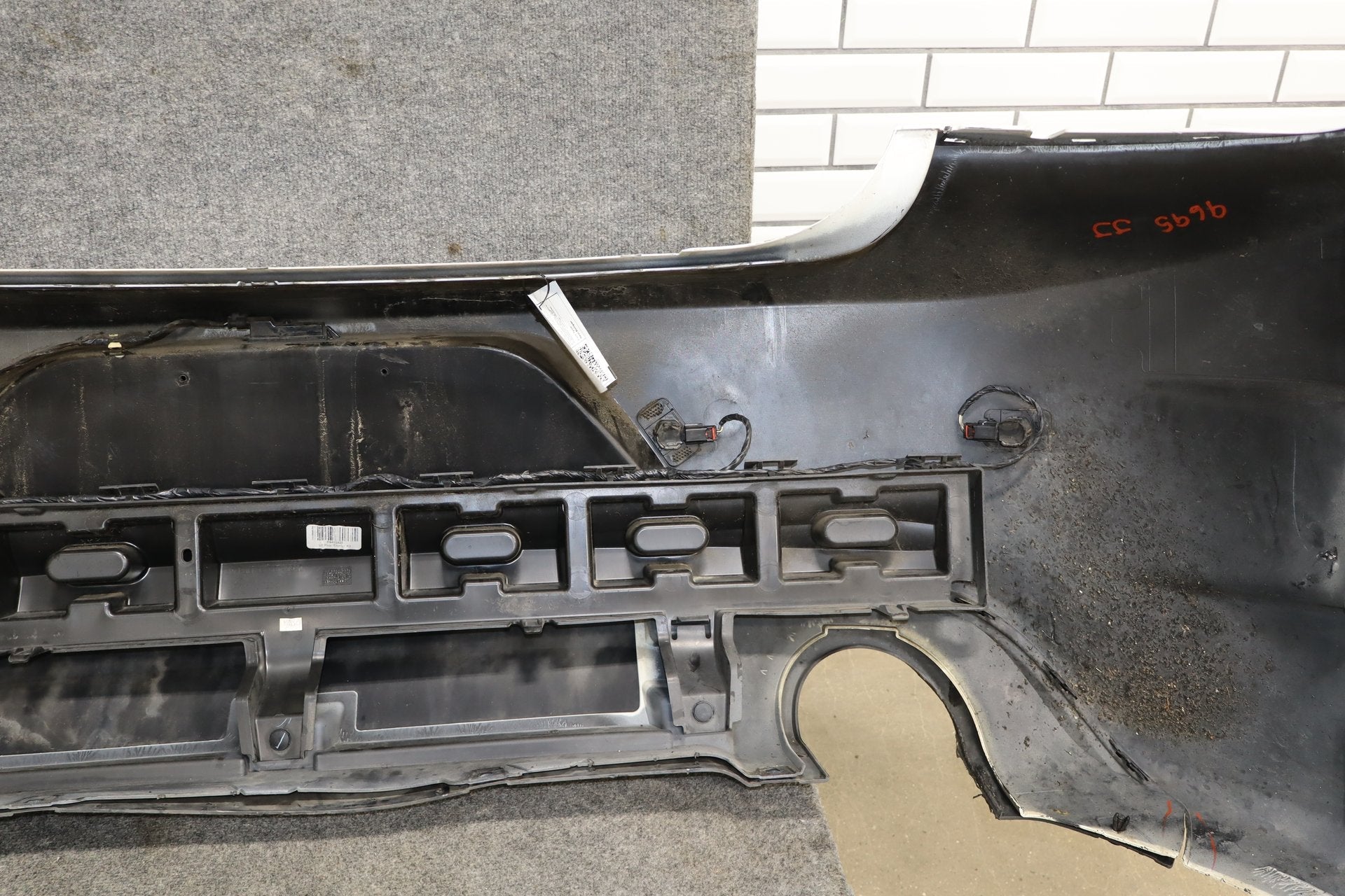 2015-2023 Dodge Charger Scat Pack Rear Bumper Park Assist PDC White KnucklePW7