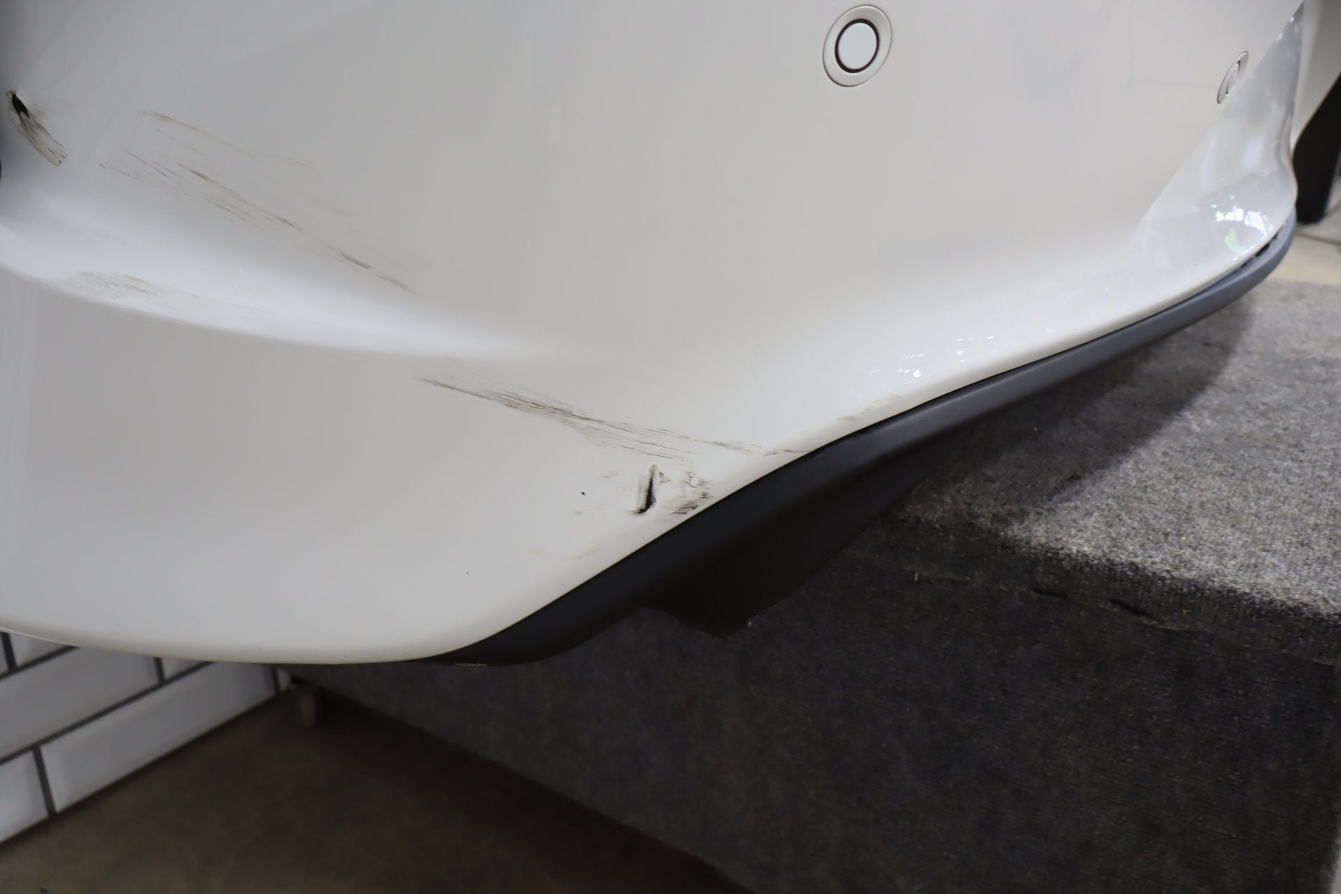 2015-2023 Dodge Charger Scat Pack Rear Bumper Park Assist PDC White KnucklePW7