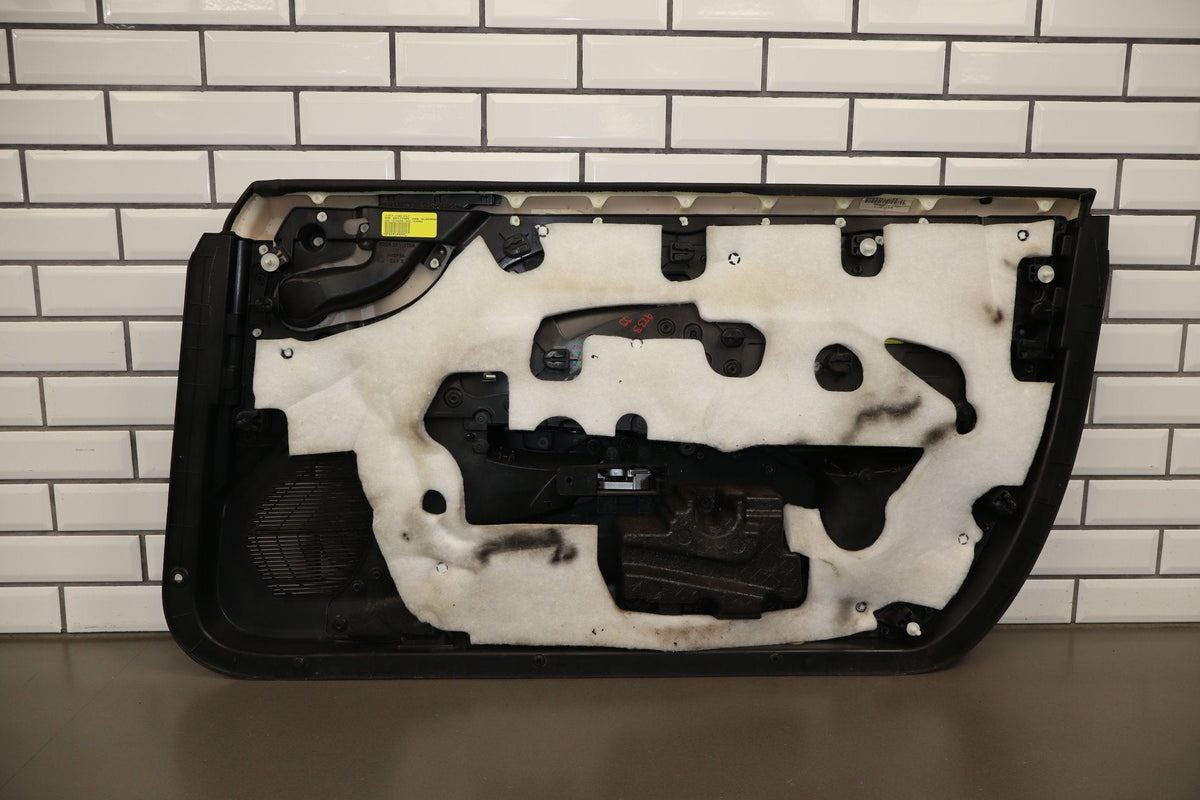 2015-22 Dodge Challenger LH Door Panel Black X9 Less Switch
