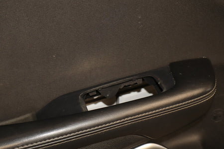 2015-22 Dodge Challenger LH Door Panel Black X9 Less Switch