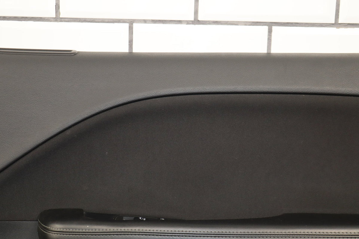 2015-22 Dodge Challenger RH Door Panel Black X9 With Switch