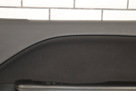 2015-22 Dodge Challenger RH Door Panel Black X9 With Switch