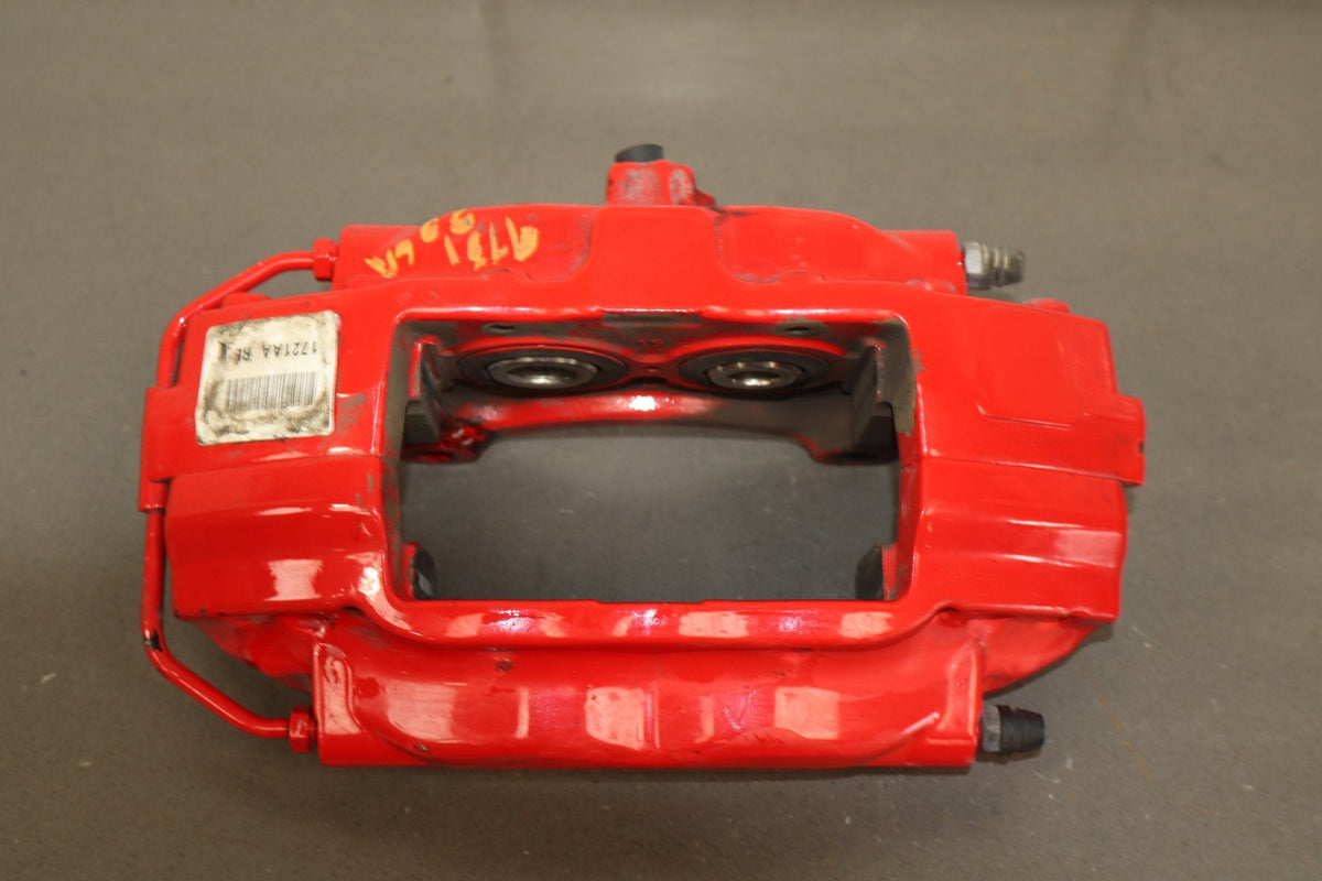 2015-23 Challenger Hellcat LH Rear 4-Piston Brembo Caliper Red