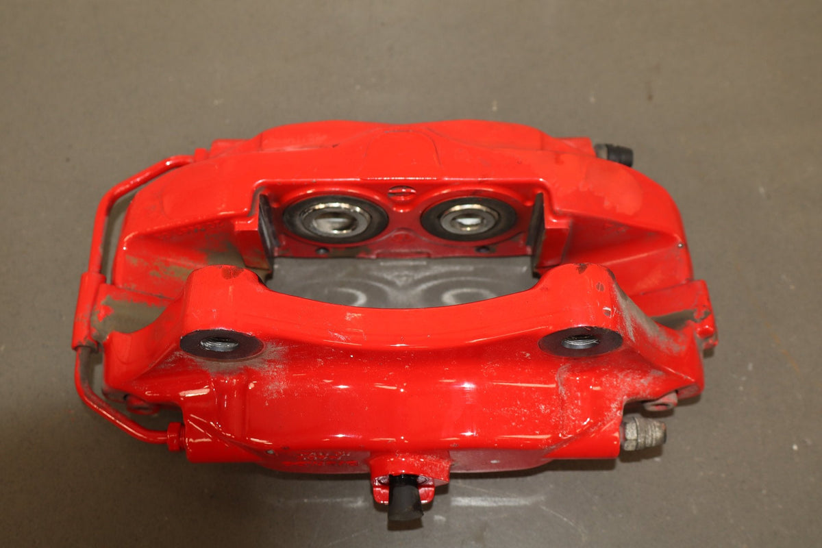 2015-23 Challenger Hellcat LH Rear 4-Piston Brembo Caliper Red
