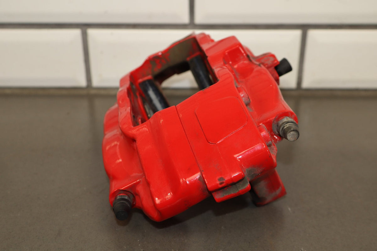 2015-23 Challenger Hellcat LH Rear 4-Piston Brembo Caliper Red