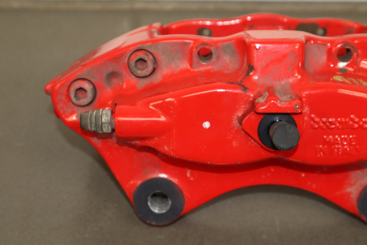 2015-23 Challenger Hellcat LH Rear 4-Piston Brembo Caliper Red