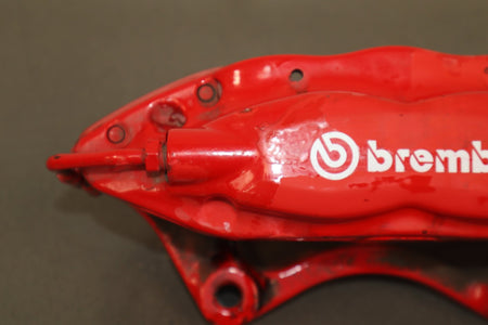 2015-23 Challenger Hellcat LH Rear 4-Piston Brembo Caliper Red