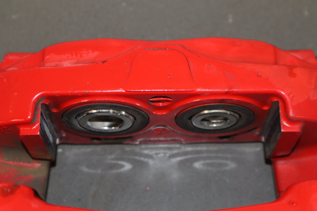 2015-23 Challenger Hellcat LH Rear 4-Piston Brembo Caliper Red