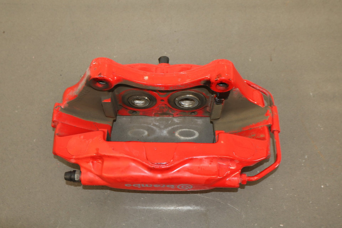 2015-23 Challenger Hellcat LH Rear 4-Piston Brembo Caliper Red