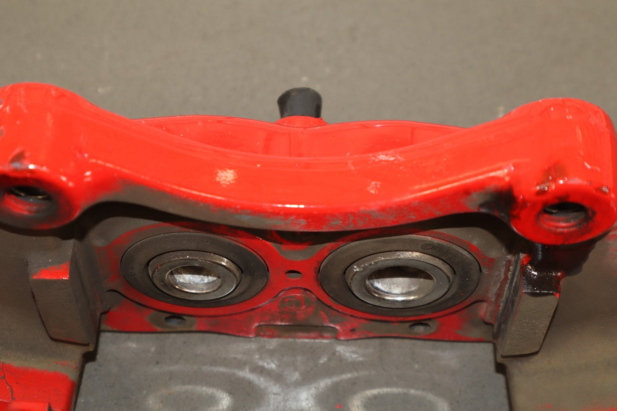 2015-23 Challenger Hellcat LH Rear 4-Piston Brembo Caliper Red