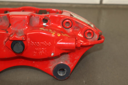 2015-23 Challenger Hellcat LH Rear 4-Piston Brembo Caliper Red
