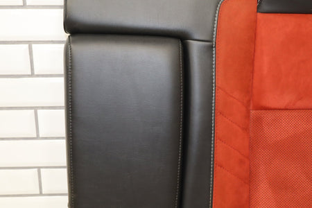 2015-23 Challenger LH Rear Seat Back Complete Ruby Red XC
