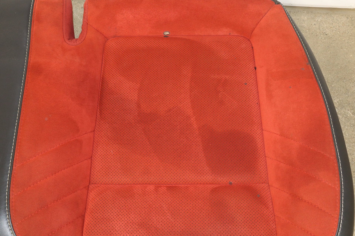 2015-23 Challenger Rear Seat Bottom Complete Ruby Red XC