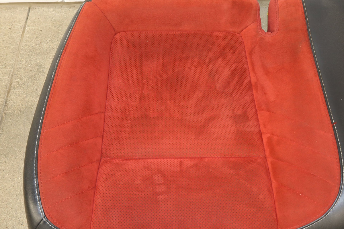 2015-23 Challenger Rear Seat Bottom Complete Ruby Red XC