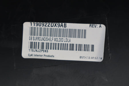 2015-23 Dodge Challenger Glove Box Black X9 OEM