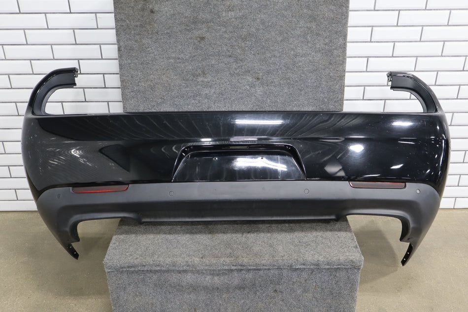 2015-23 Dodge Challenger Hellcat Rear Bumper Black PX8 68259761AB