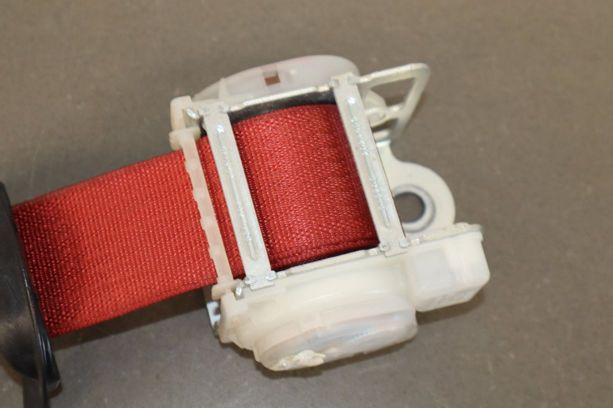 2015-23 Dodge Challenger LH Rear Seat Belt Ruby Red XC OEM