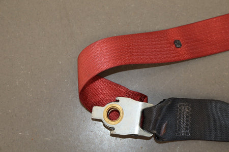2015-23 Dodge Challenger Rear Center Seat Belt Ruby Red XC