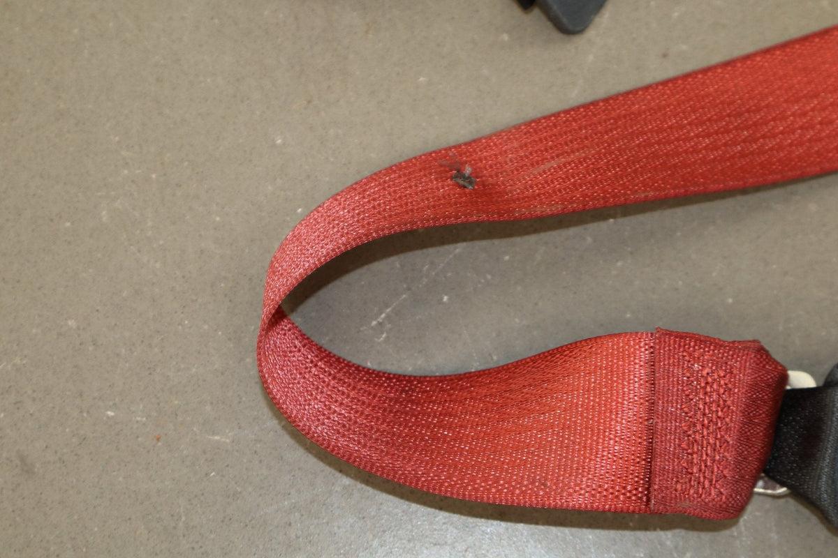 2015-23 Dodge Challenger Rear Center Seat Belt Ruby Red XC