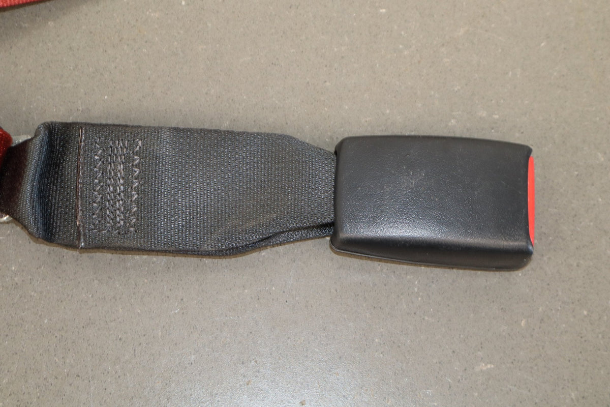 2015-23 Dodge Challenger Rear Center Seat Belt Ruby Red XC
