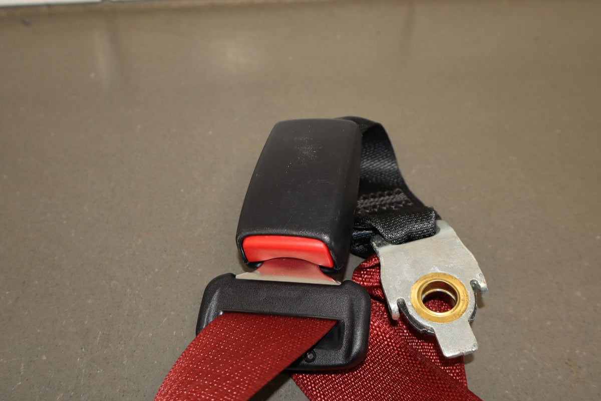 2015-23 Dodge Challenger Rear Center Seat Belt Ruby Red XC
