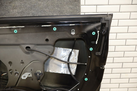 2015-23 Dodge Challenger RH Front Door Shell Black PX8 OEM